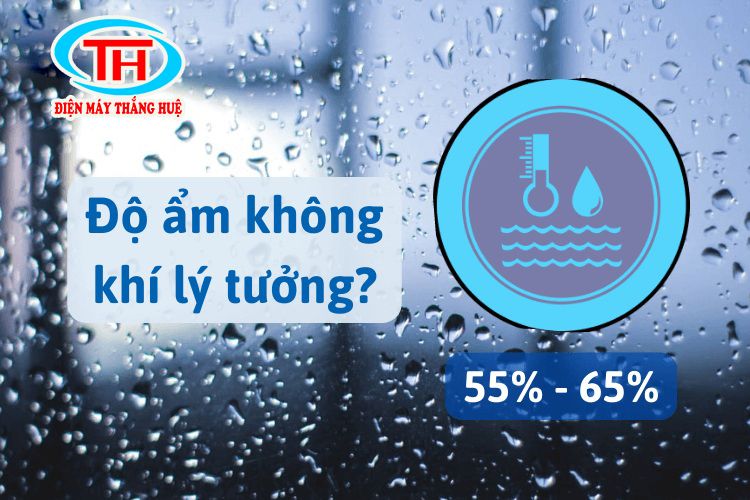 Độ ẩm không khí lý tưởng bao nhiêu là tốt? ảnh hưởng độ ẩm?