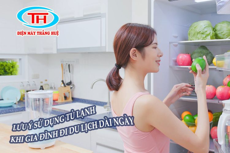 Lưu ý sử dụng tủ lạnh khi gia đình đi du lịch dài ngày