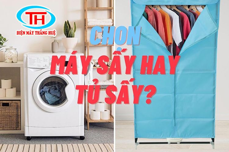 Nên mua tủ sấy hay máy sấy quần áo vào mùa nồm ẩm?