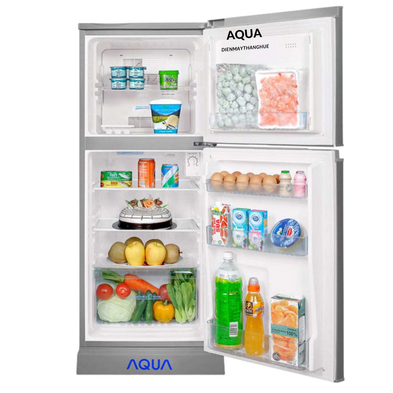 Tủ lạnh Aqua 143 lít AQR-145EN/SS