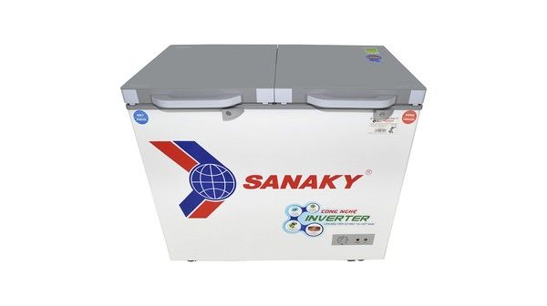 Tủ đông Sanaky VH-3699W1 260 lít 2 ngăn 2 cánh