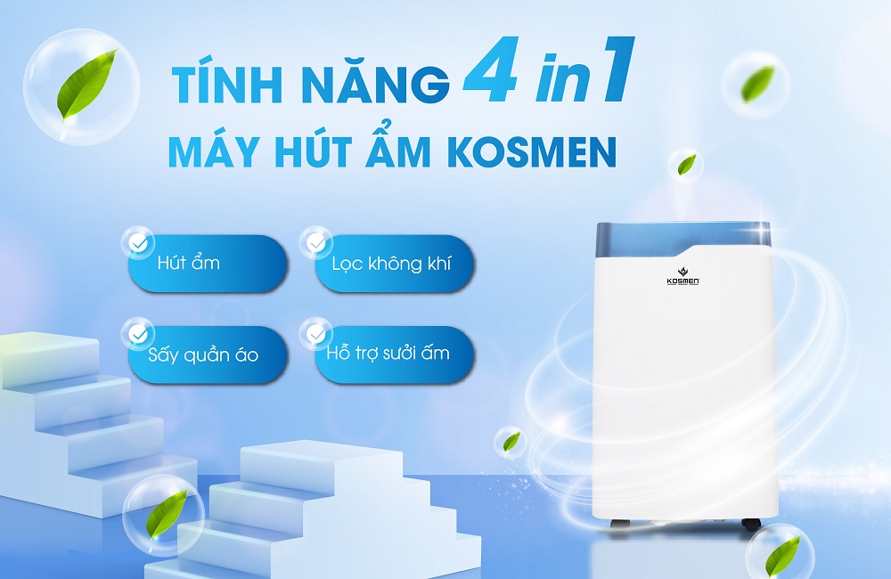 may-hut-am-kosmen-km-20n-tich-hop-4-trong-1