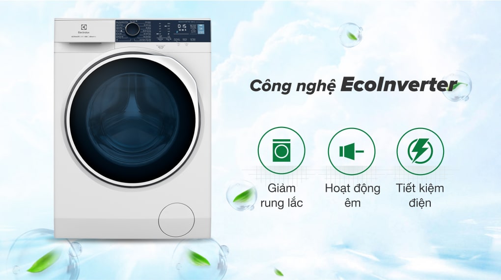 Công nghệ EcoInverter Máy giặt Electrolux UltimateCare 500 Inverter 10 kg EWF1024P5WB