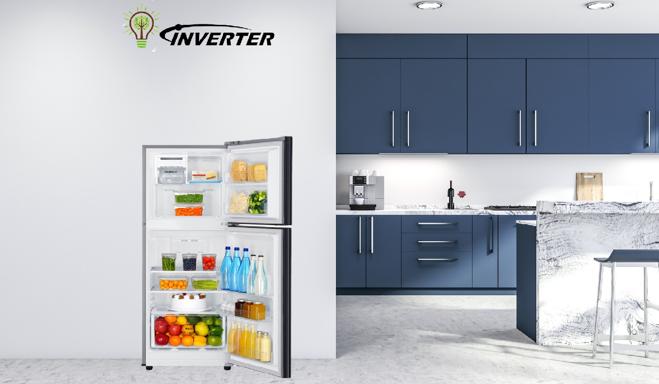 Tủ lạnh Samsung Inverter 208 lít RT20HAR8DBU - công nghệ inverter