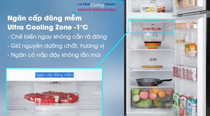 tu-lanh-toshiba-inverter-233-lit-gra28vmukg1-ngan-dong-mem-ultra-cooling-zone